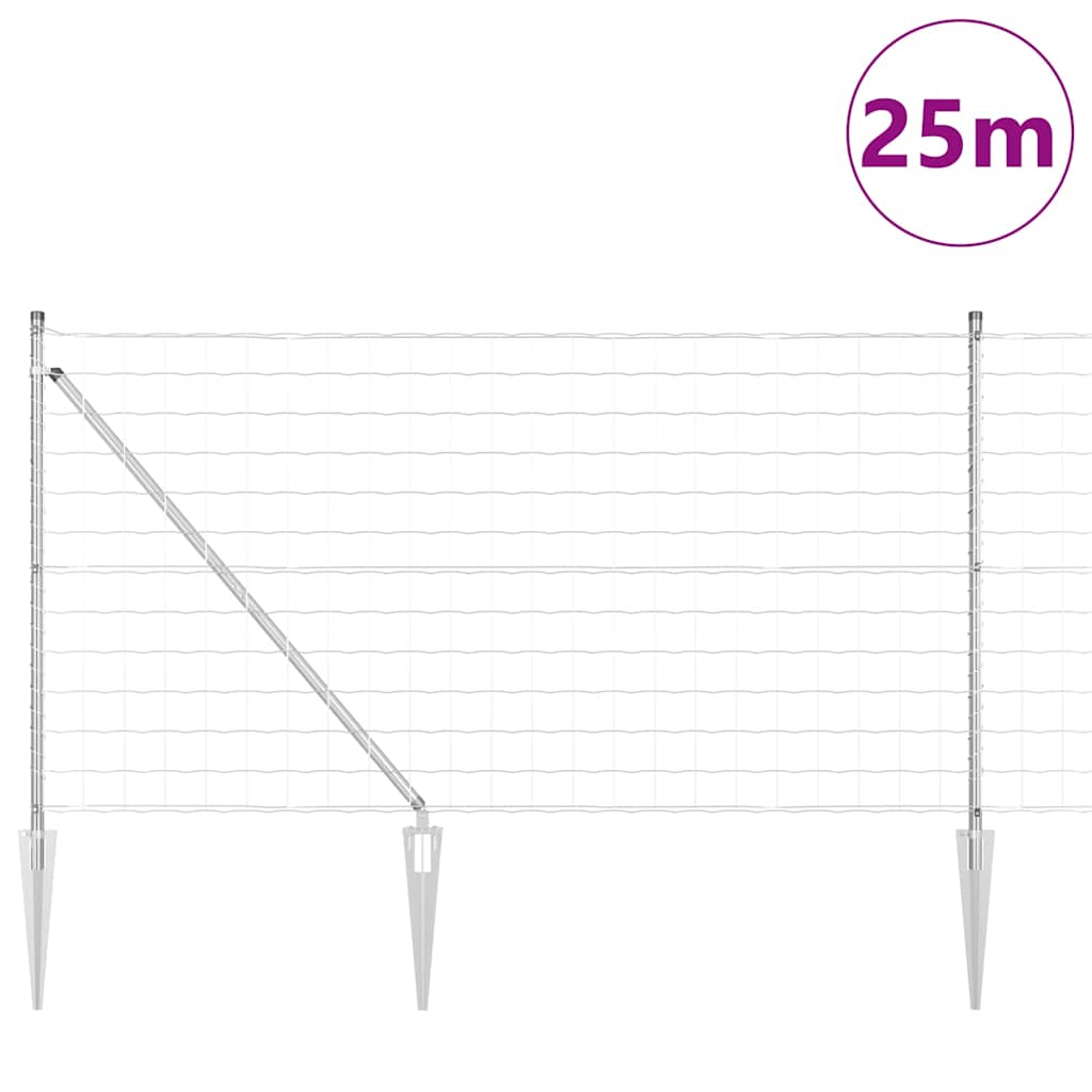 Zavareno žičano ograđivanje s bodljama 25 x 1 m (Š x V)