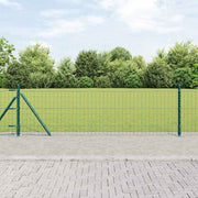 Euro Ograđivanje s Betonskom Bazom 25 x 0,6 m Zelena Mreža