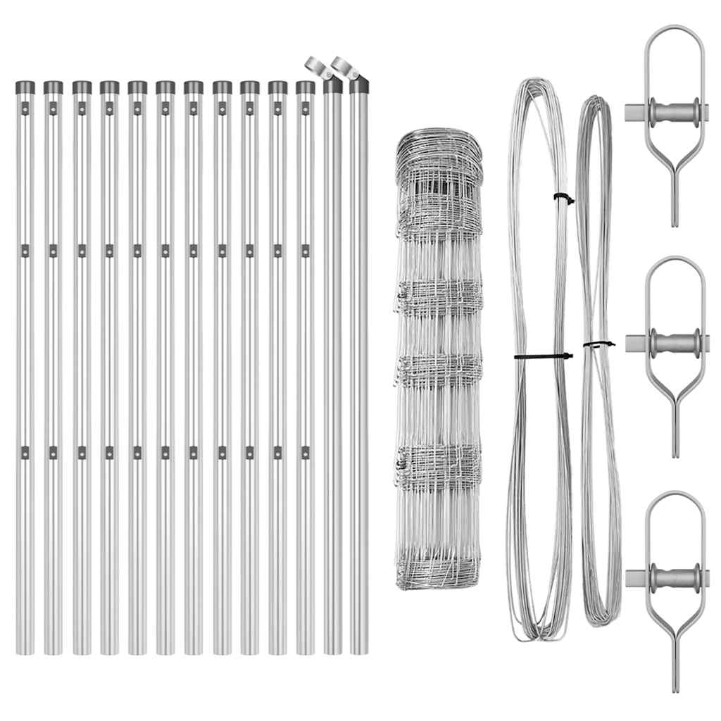 Stup za ogradu Galvanizirano 25 x 0,8 m Čelik