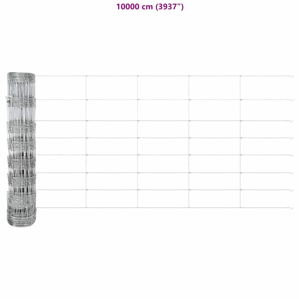 Stup za ogradu Galvanizirano 25 x 0,8 m Čelik