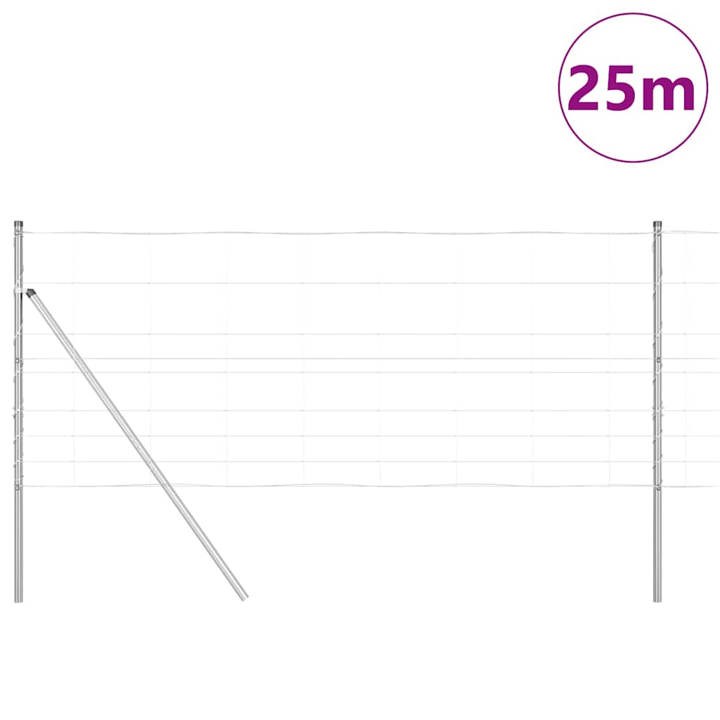 Stup za ogradu Galvanizirano 25 x 1 m Čelik