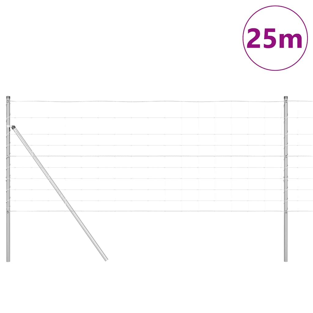 Stup za ogradu Galvanizirano 25 x 1 m Čelik