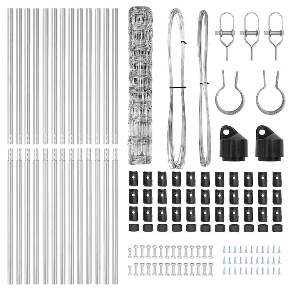 Stup za ogradu Galvanizirano 25 x 1 m Čelik