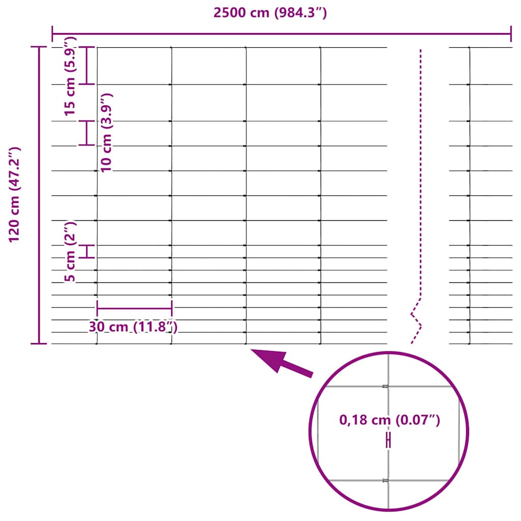 Stup za ogradu Galvanizirano 25 x 1,2 m Čelik