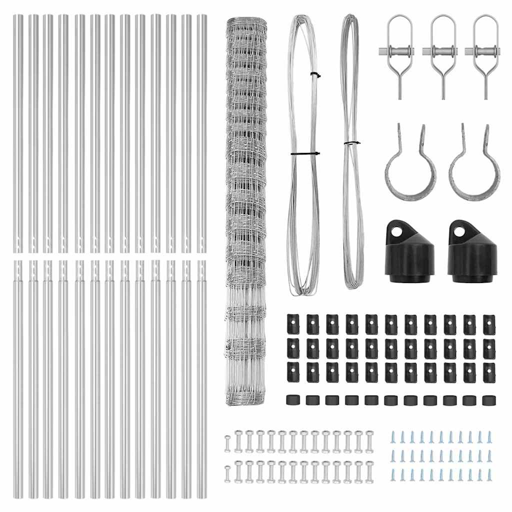 Stup za ogradu Galvanizirano 25 x 1,5 m Čelik