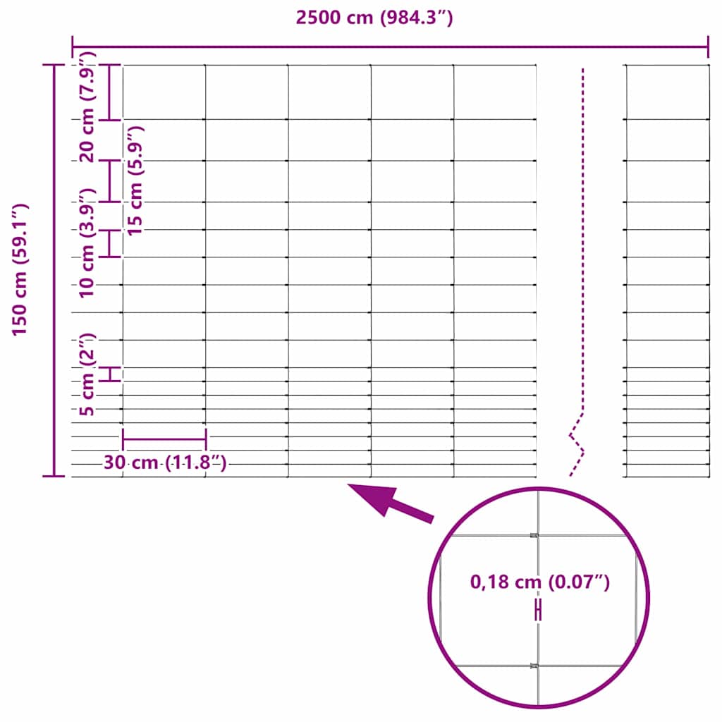 Stup za ogradu Galvanizirano 25 x 1,5 m Čelik