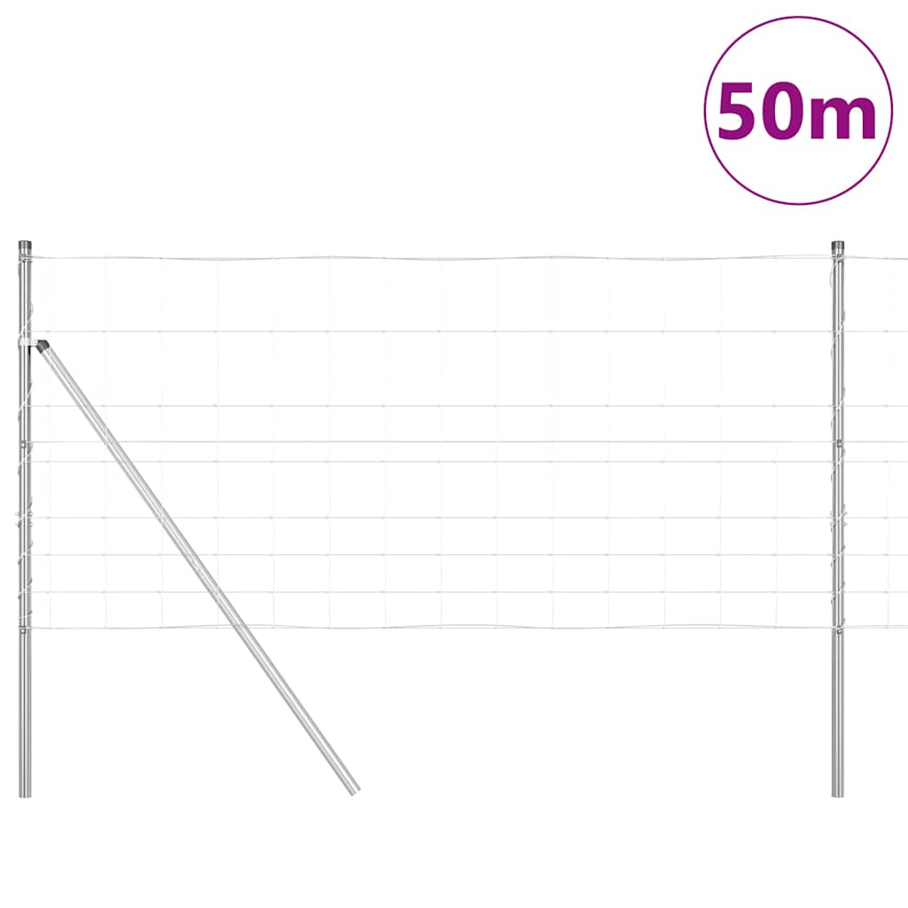 Stup za ogradu Galvanizirano 50 x 1 m Čelik