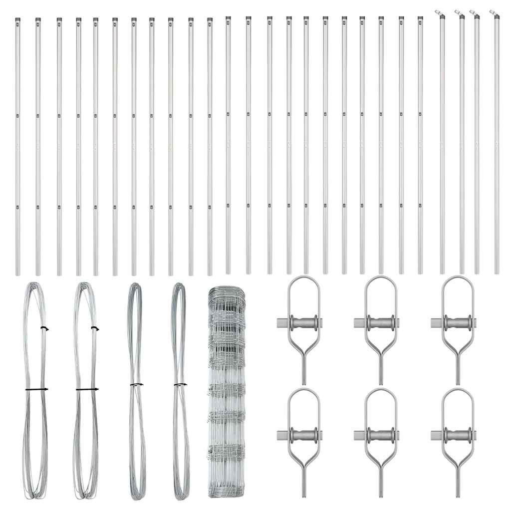 Stup za ogradu Galvanizirano 50 x 1 m Čelik