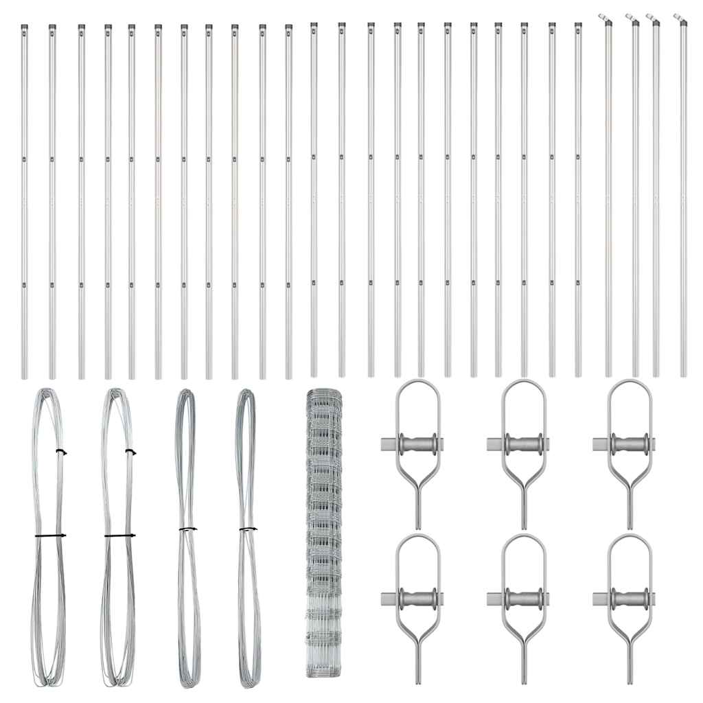 Stup za ogradu Galvanizirano 50 x 1,6 m Čelik
