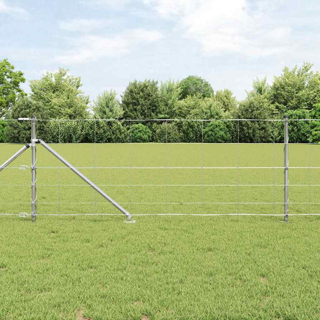 Stup za ogradu Galvanizirano 25 x 0,8 m Čelik
