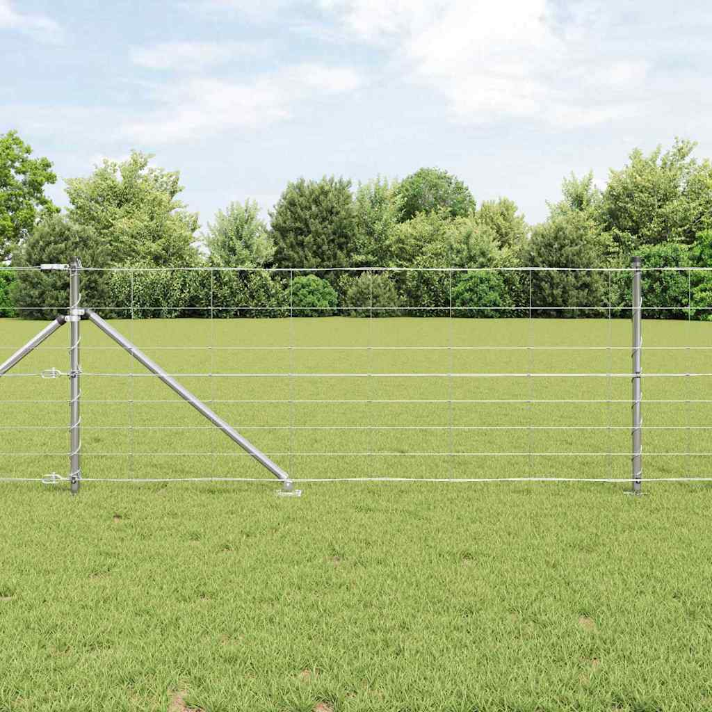 Stup za ogradu Galvanizirano 25 x 0,8 m Čelik