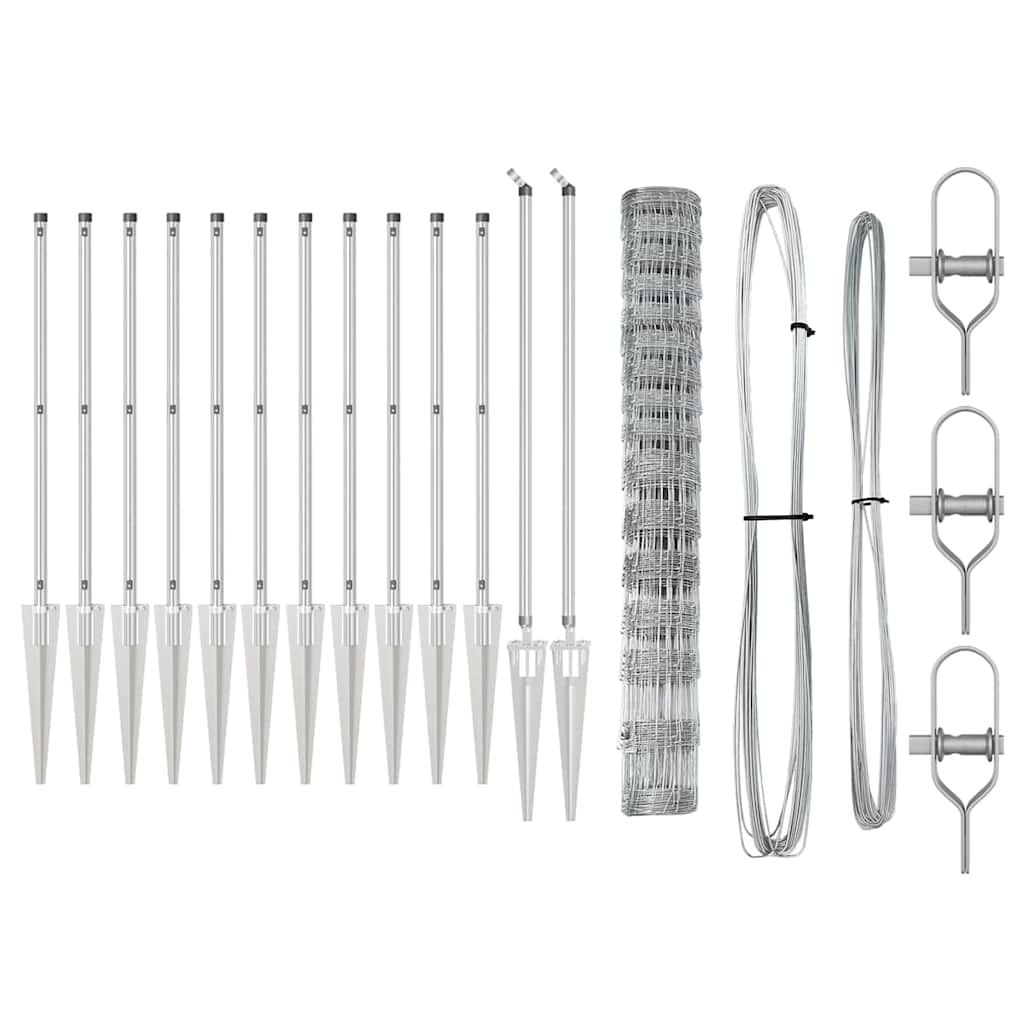 Stup za ogradu Galvanizirano 25 x 1,2 m Čelik