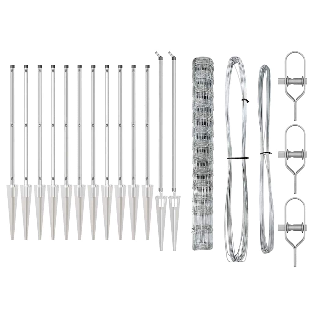 Stup za ogradu Galvanizirano 25 x 1,4 m Čelik