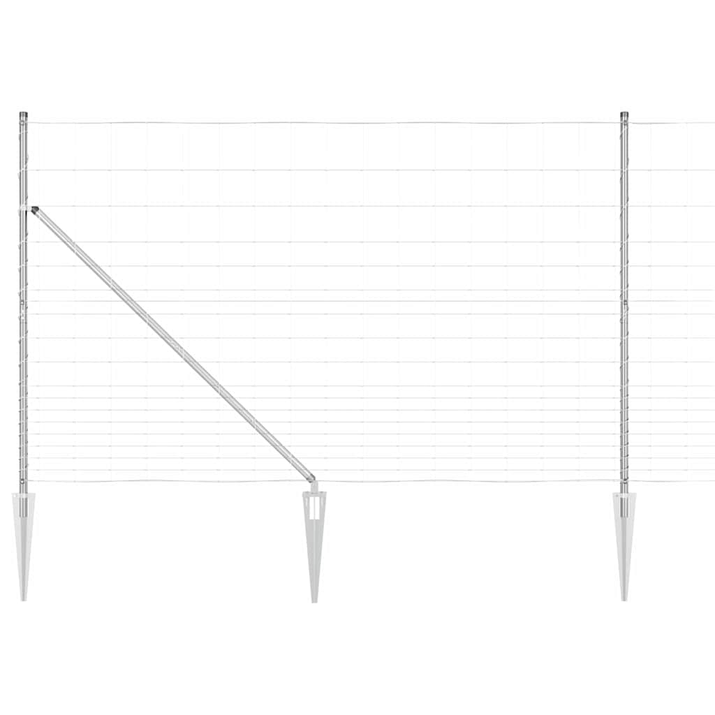 Stup za ogradu Galvanizirano 25 x 1,5 m Čelik