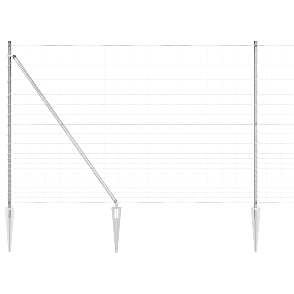 Stup za ogradu Galvanizirano 25 x 1,6 m Čelik