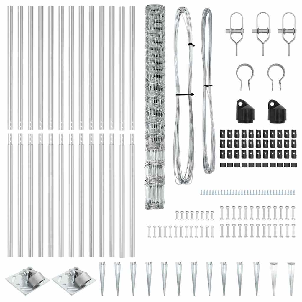 Stup za ogradu Galvanizirano 25 x 1,6 m Čelik