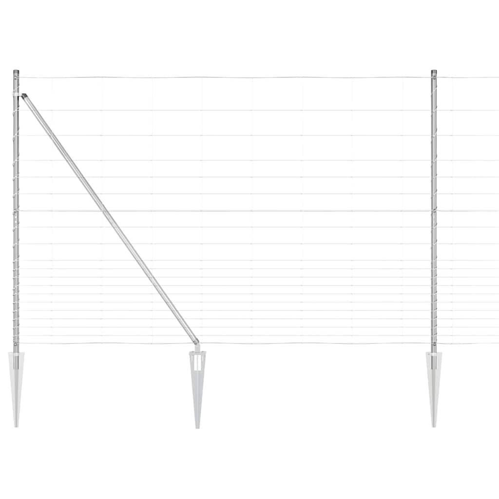 Stup za ogradu Galvanizirano 25 x 1,6 m Čelik