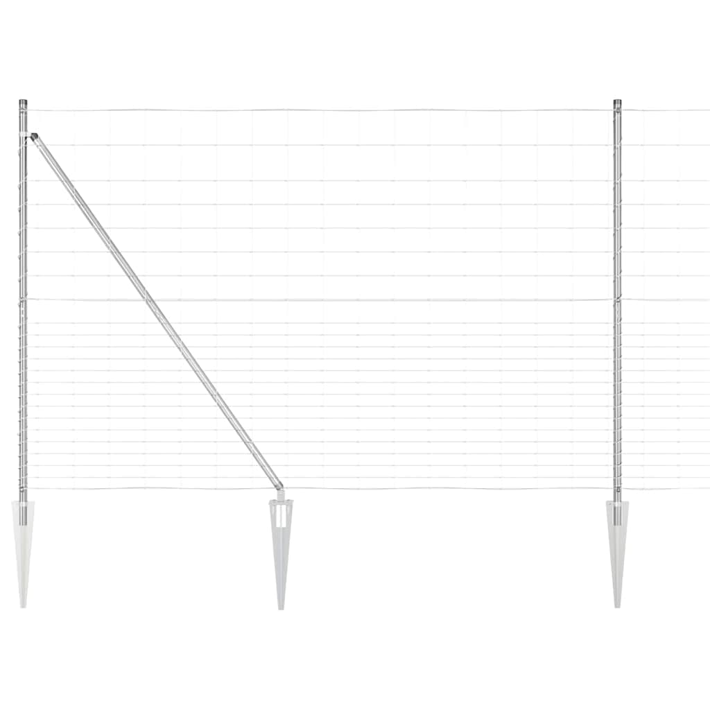 Stup za ogradu Galvanizirano 25 x 1,6 m Čelik