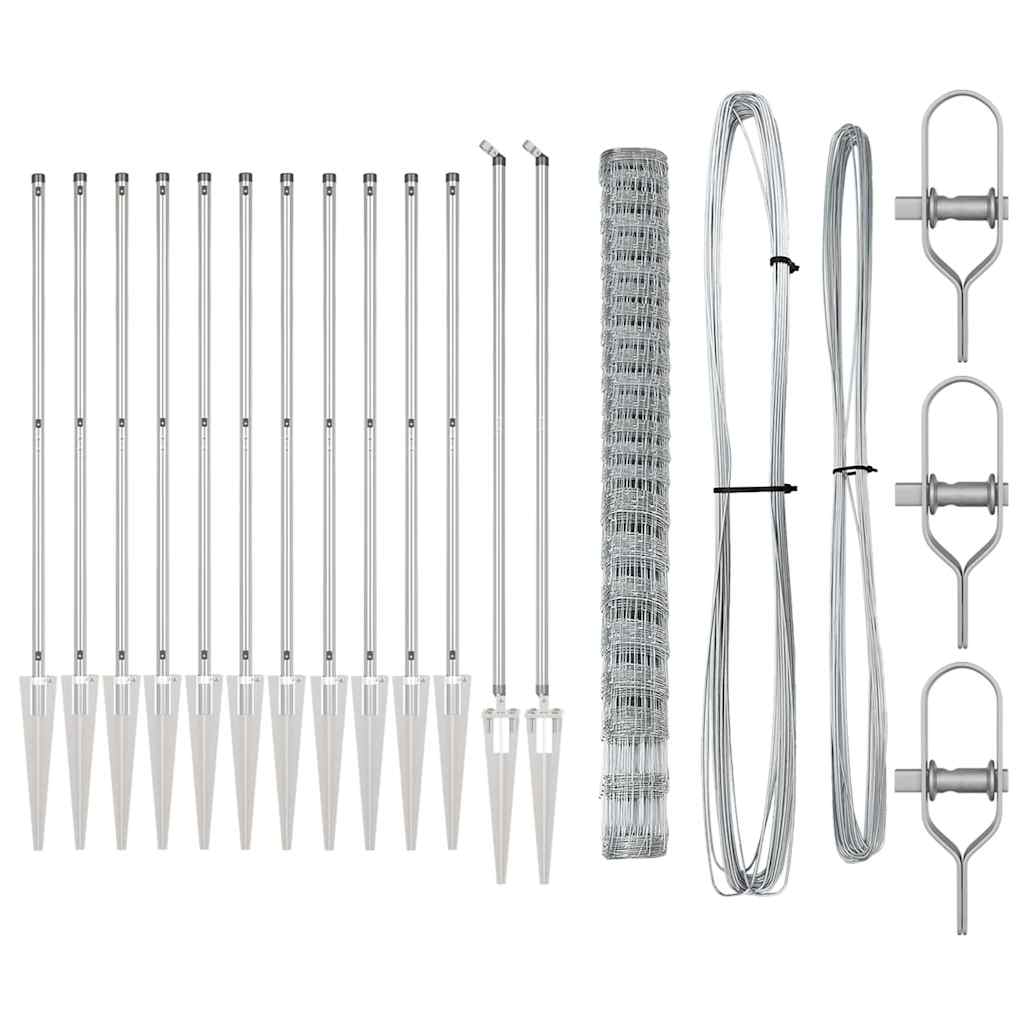 Stup za ogradu Galvanizirano 25 x 1,6 m Čelik
