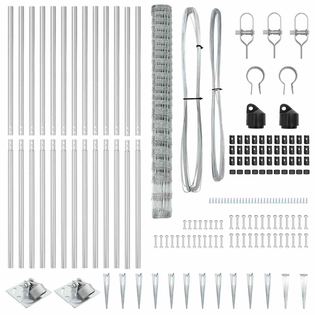 Stup za ogradu Galvanizirano 25 x 1,6 m Čelik