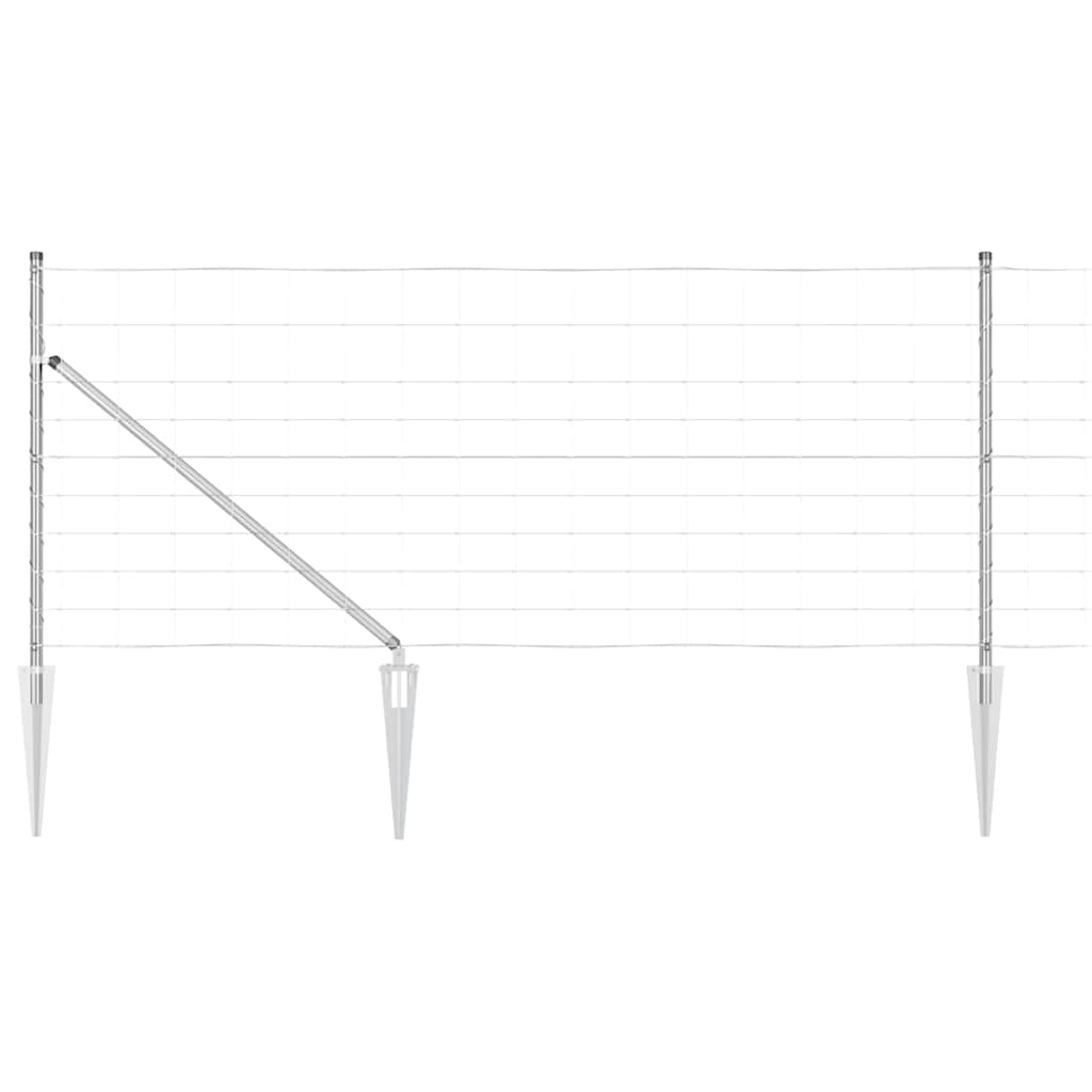 Stup za ogradu Galvanizirano 50 x 1 m Čelik