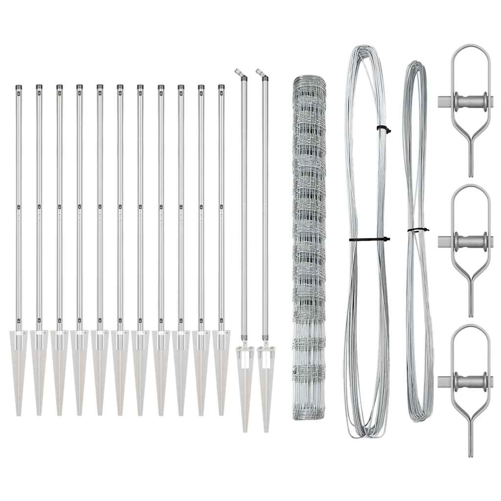 Stup za ogradu Galvanizirano 50 x 1,6 m Čelik