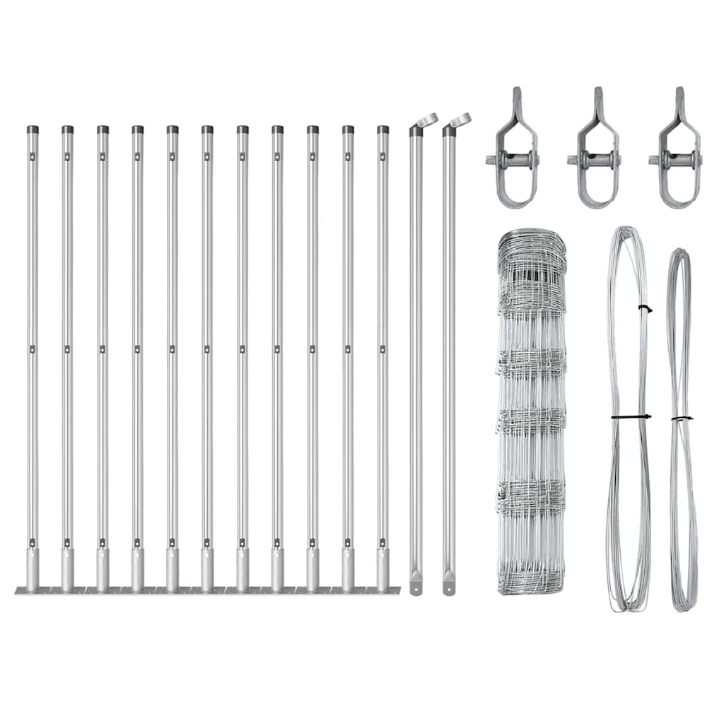 Stup za ogradu Galvanizirano 25 x 0,8 m Čelik