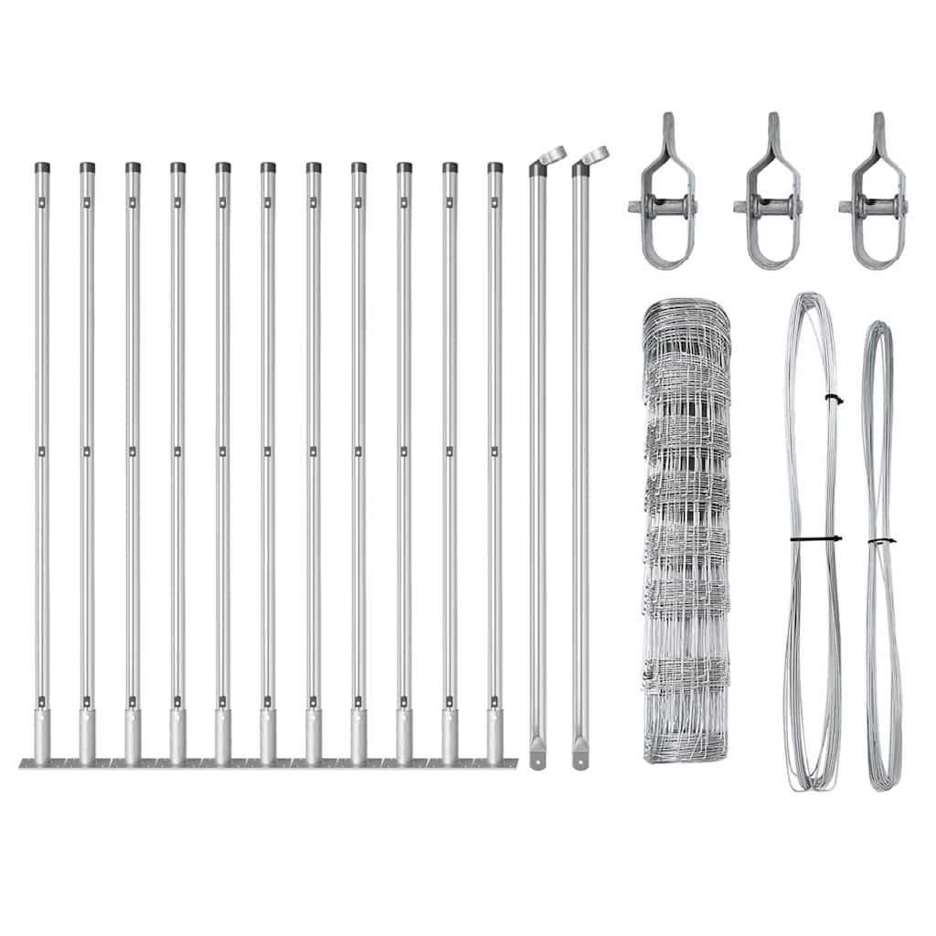Stup za ogradu Galvanizirano 25 x 0,8 m Čelik
