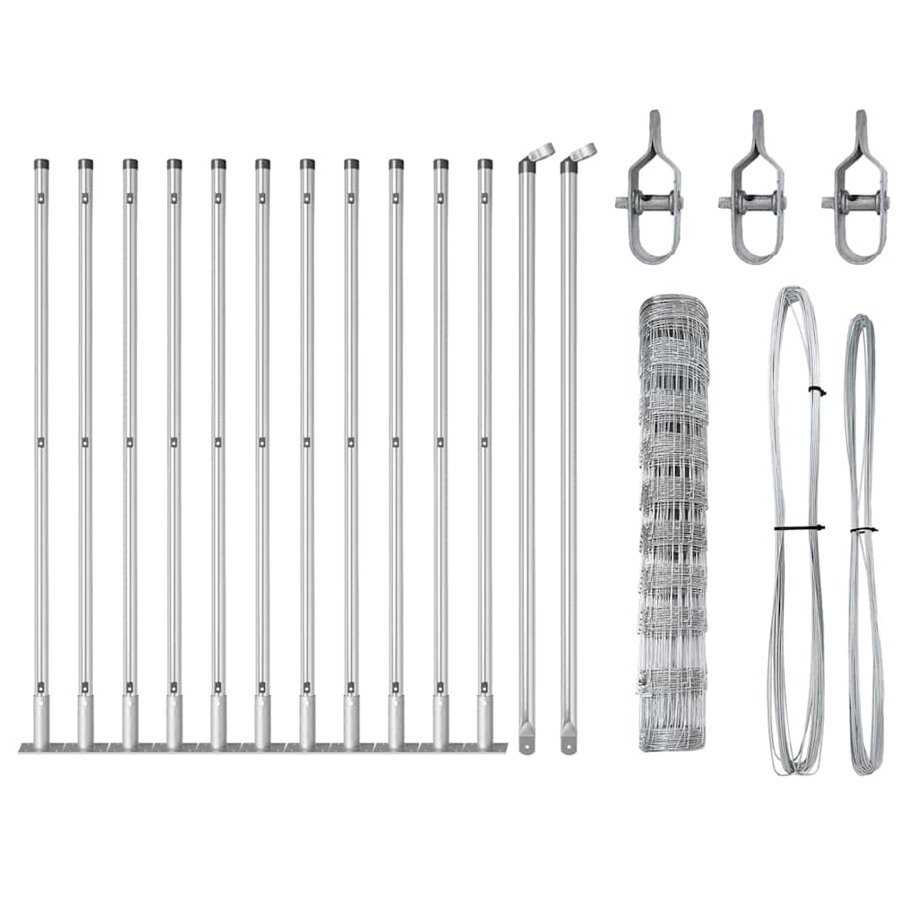 Stup za ogradu Galvanizirano 25 x 1 m Čelik