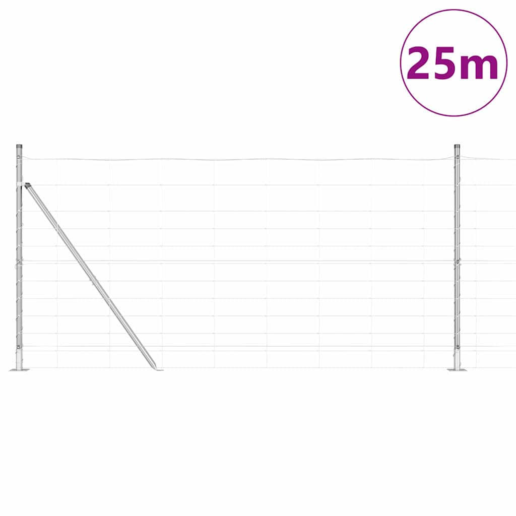 Stup za ogradu Galvanizirano 25 x 1,2 m Čelik