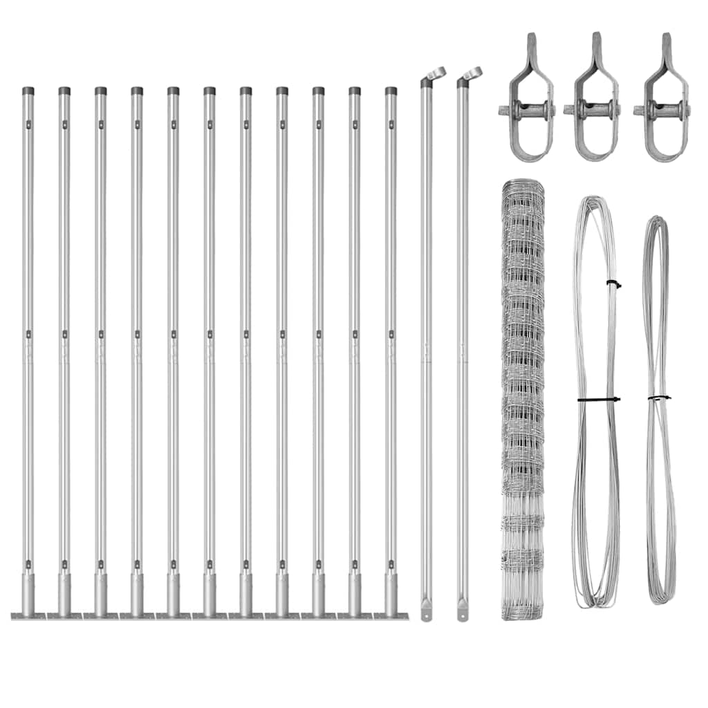 Stup za ogradu Galvanizirano 25 x 1,6 m Čelik