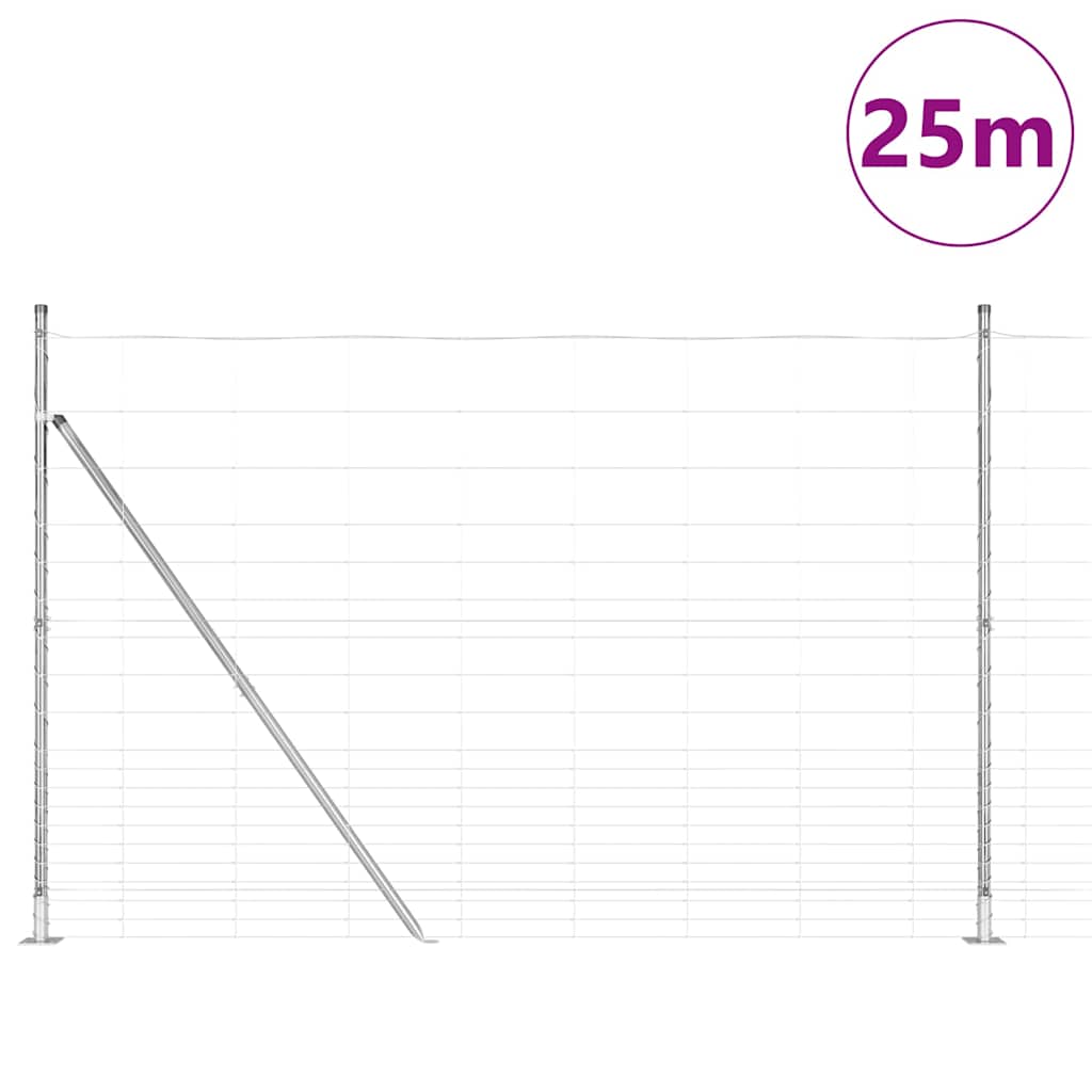 Stup za ogradu Galvanizirano 25 x 1,6 m Čelik