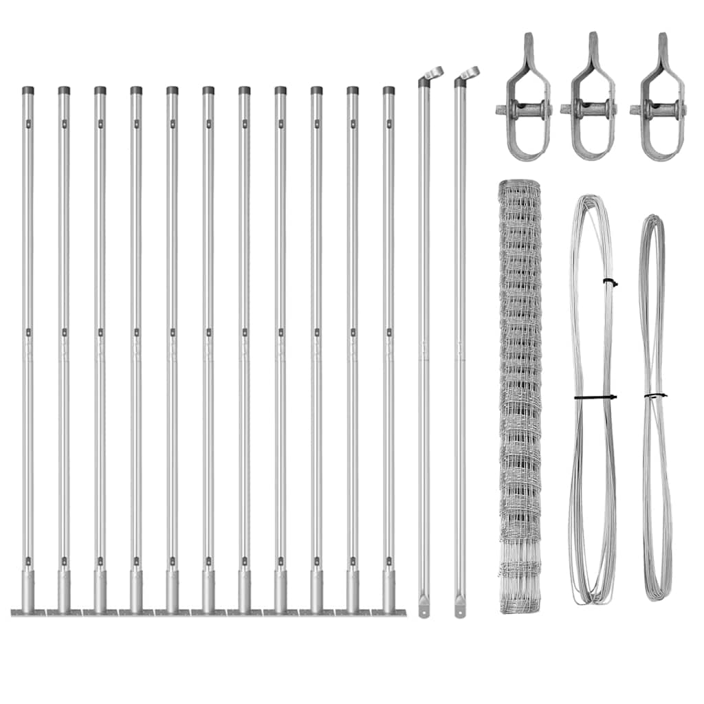 Stup za ogradu Galvanizirano 25 x 1,6 m Čelik