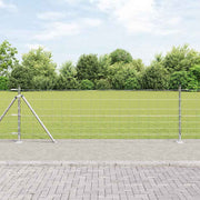 Zavareno žičano ogradno mreža s betonskom podlogom 50 x 0,8 m