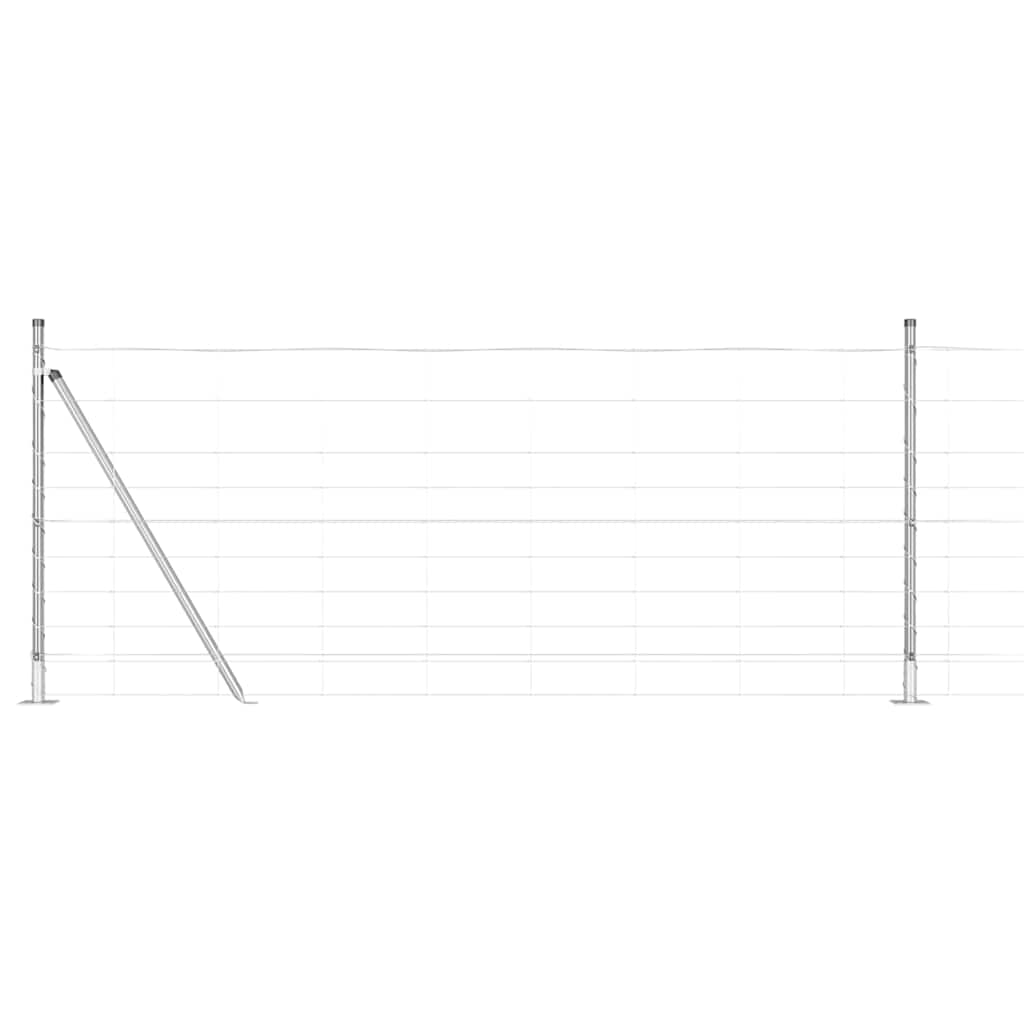 Stup za ogradu Galvanizirano 50 x 1 m Čelik