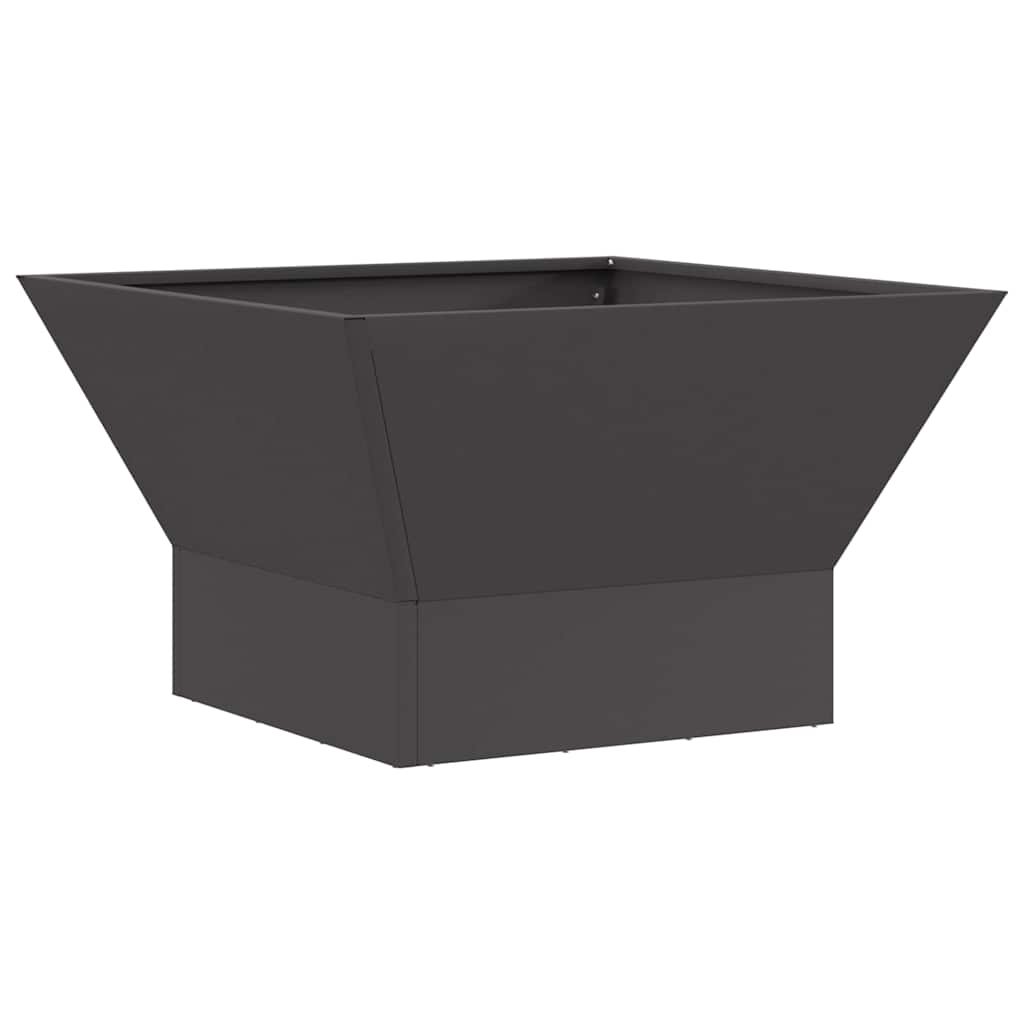 Kamin Crna 60 x 60 x 35 cm Čelik