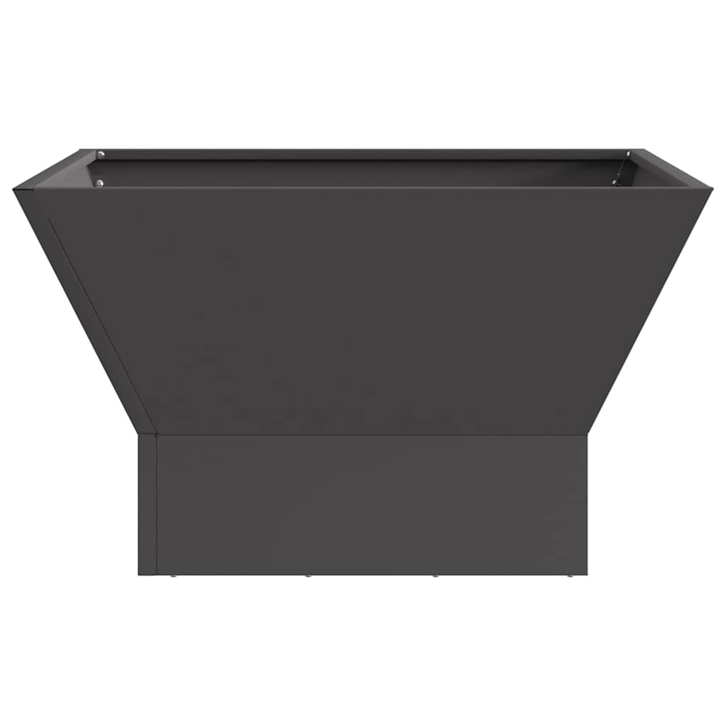 Kamin Crna 60 x 60 x 35 cm Čelik