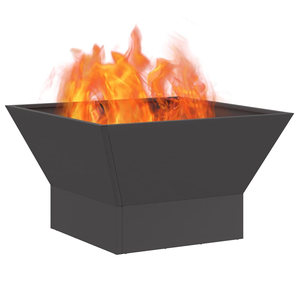 Kamin Crna 60 x 60 x 35 cm Čelik