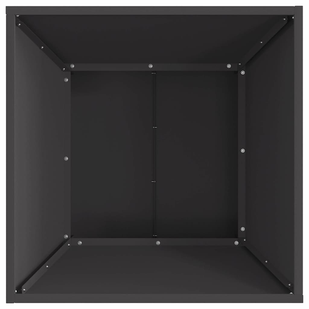 Kamin Crna 60 x 60 x 35 cm Čelik