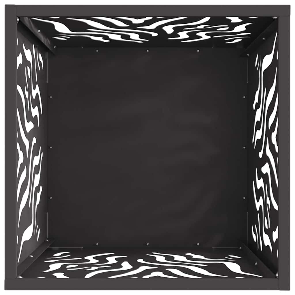 Kamin Crna 40 x 40 x 40 cm Čelik