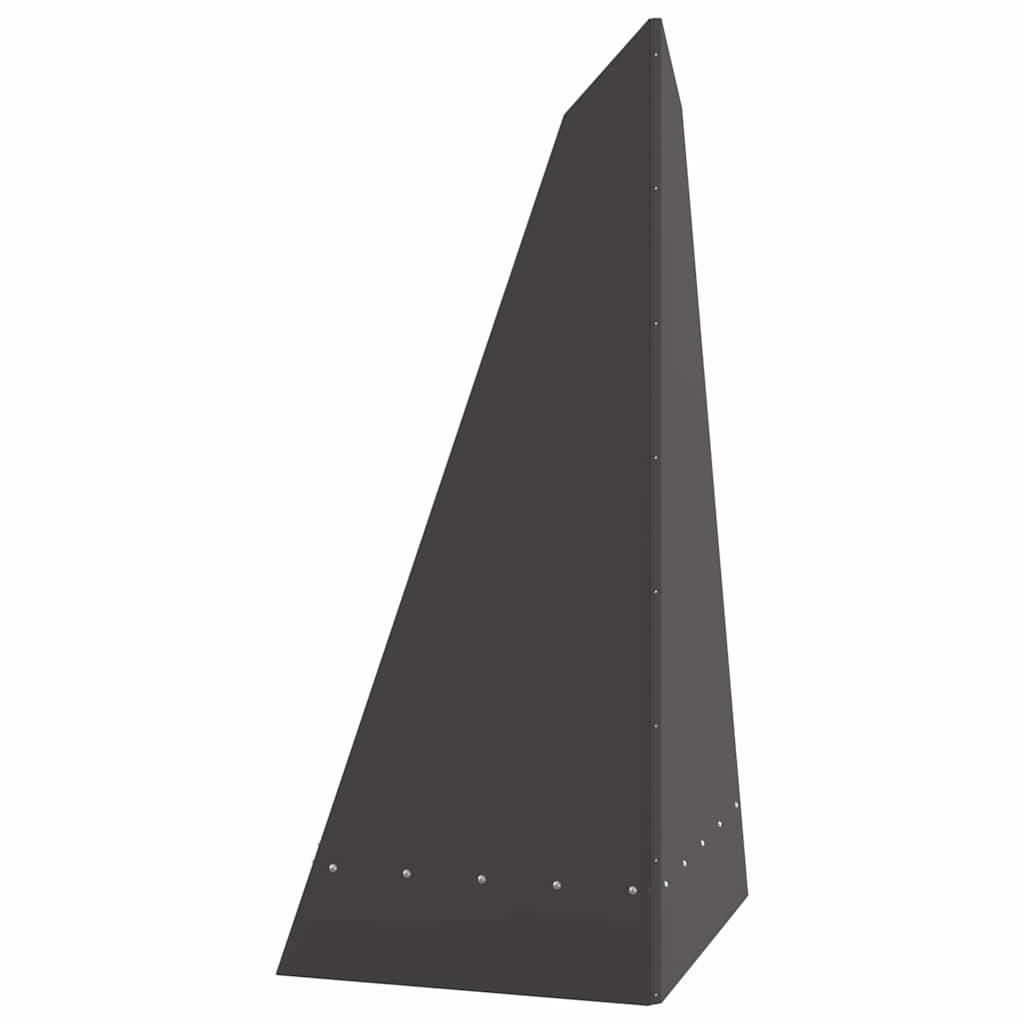 Kamin Crna 58 x 40 x 100 cm Čelik