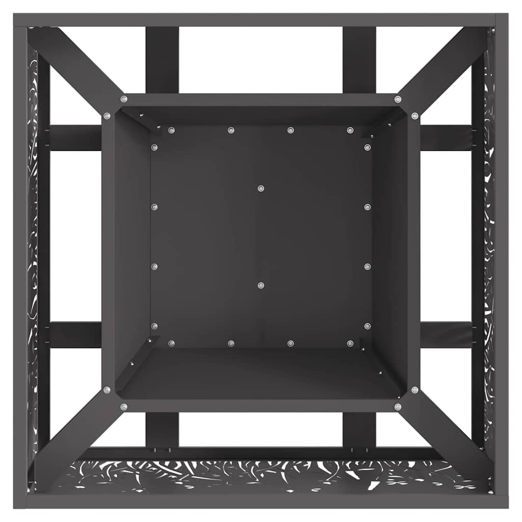 Kamin Crna 60 x 60 x 30 cm Čelik