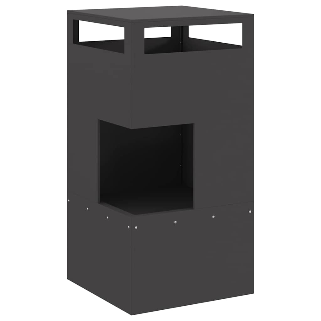 Kamin Crna 50 x 50 x 100 cm Čelik