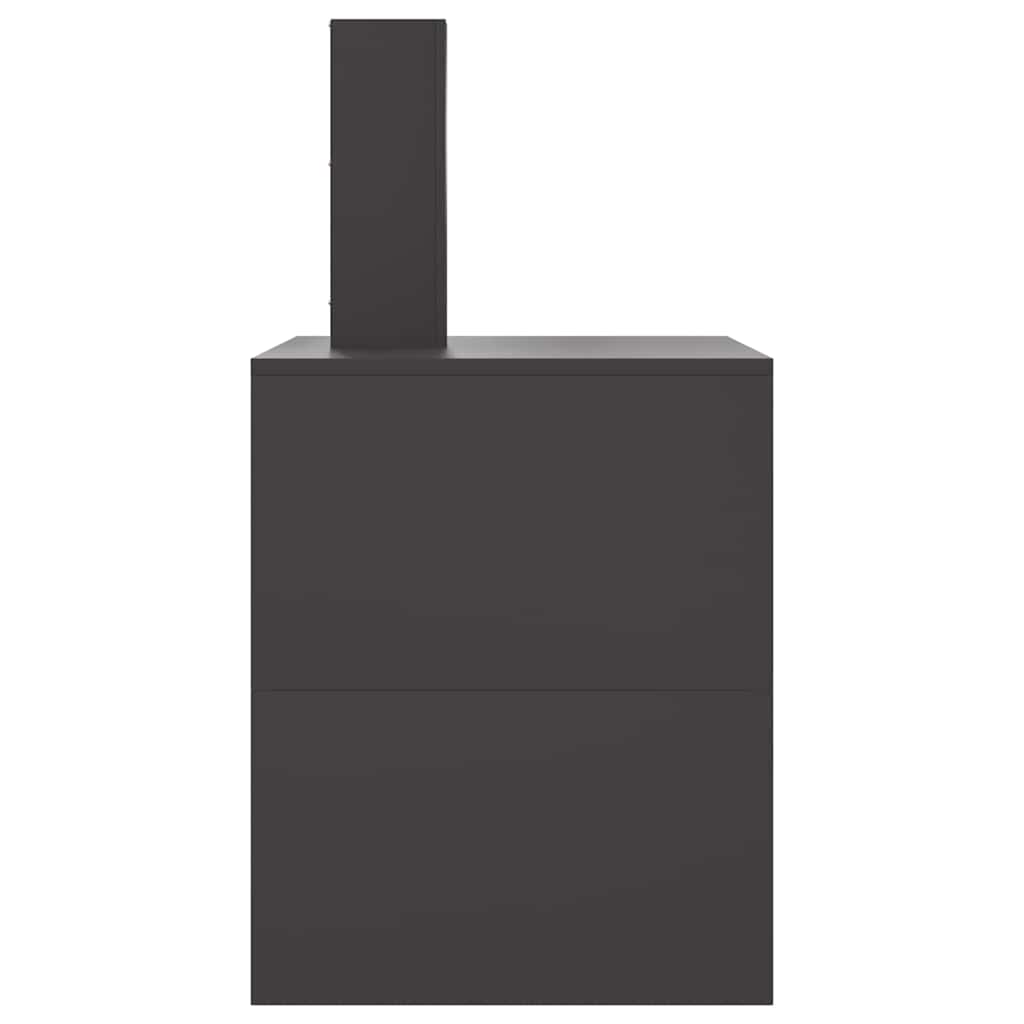 Kamin Crna 80 x 50 x 96 cm Čelična vrata
