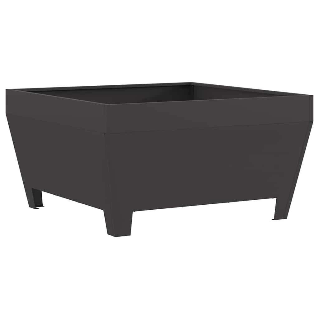 Kamin Crna 80 x 80 x 43 cm Čelik