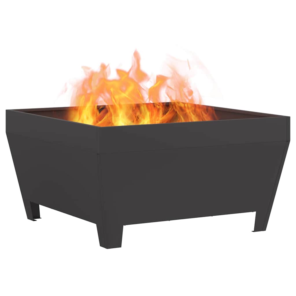 Kamin Crna 80 x 80 x 43 cm Čelik
