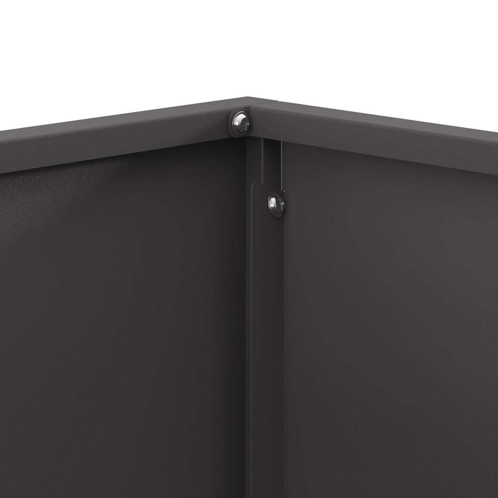 Vatra zdjela Crna 60 x 60 x 30 cm Otporni čelik
