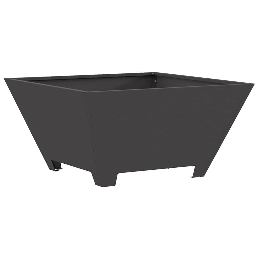 Vatra zdjela Crna 60 x 60 x 30 cm Otporni čelik