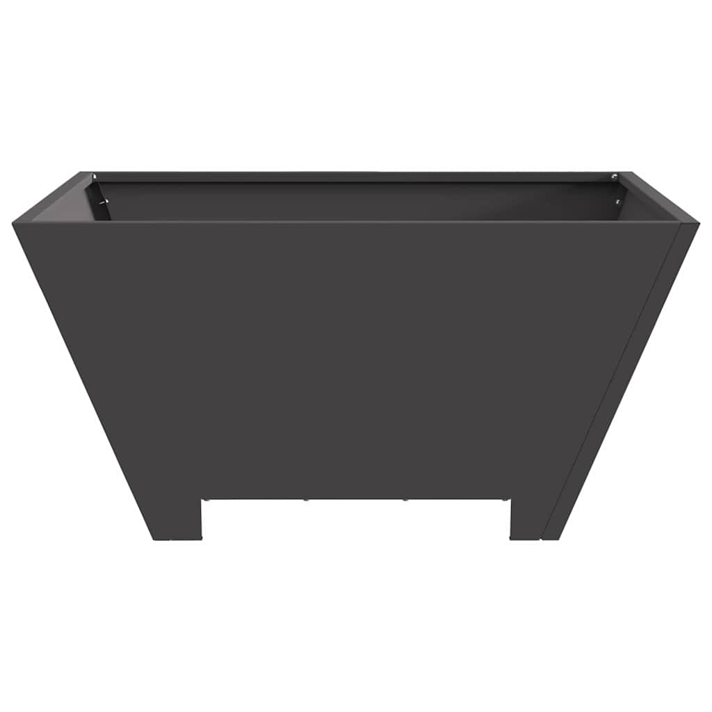 Vatra zdjela Crna 60 x 60 x 30 cm Otporni čelik