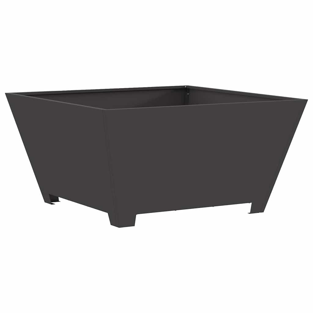 Kamin Crna 80 x 80 x 40 cm Čelik